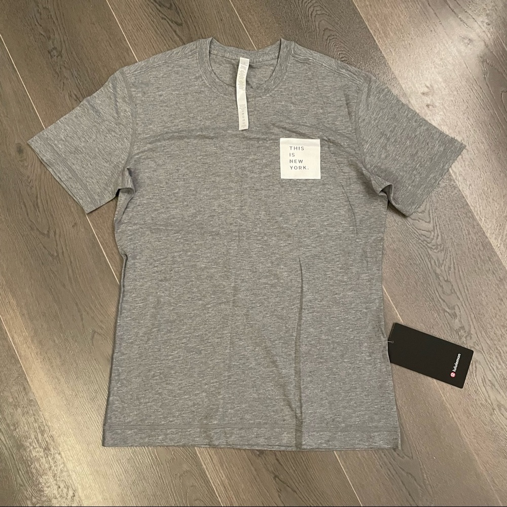 NWT Lululemon 5 Year Basic T - This is NY (Sz S)